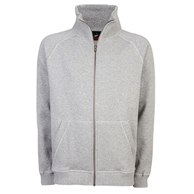 Full zip bonded fleece