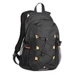 17 Sort m/orange detaljer