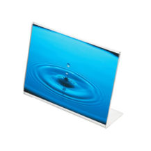 Horisontal menyholder akryl A5