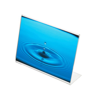 Horisontal menyholder akryl A5