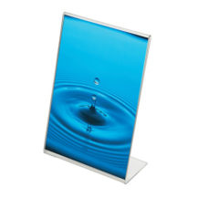 Vertikal menyholder akryl A4
